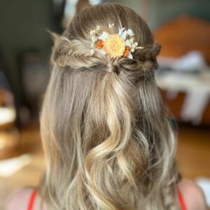 Coiffure événementielle de mariage